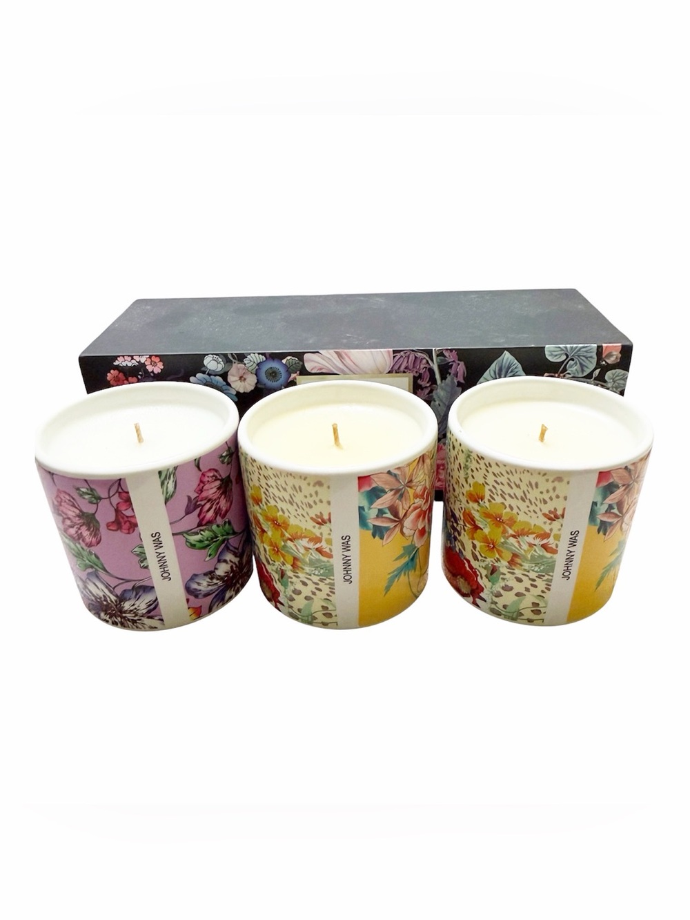 Johnny Was Random Candle Set Three Set 2.5oz